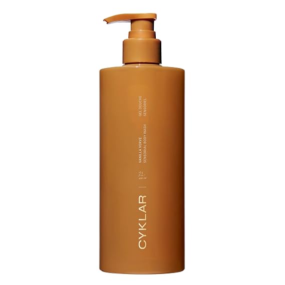 CYKLAR Sensorial Multi-Oil Body Wash Cleanser, Vanilla Verve 16.5 Fl Oz