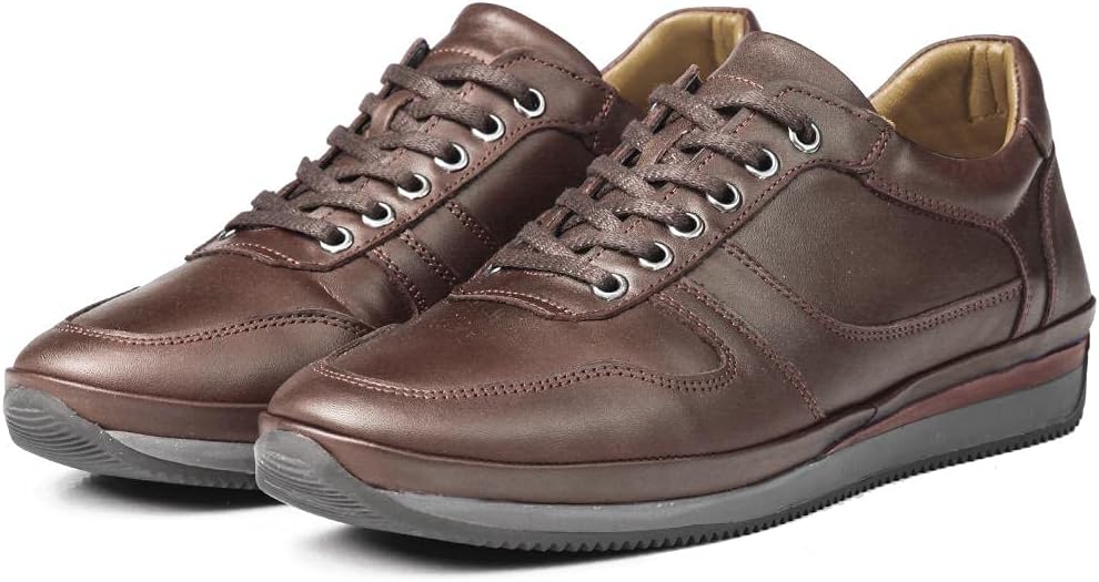 Ducavelli Lion Genuine Leather Mens Casual Shoes