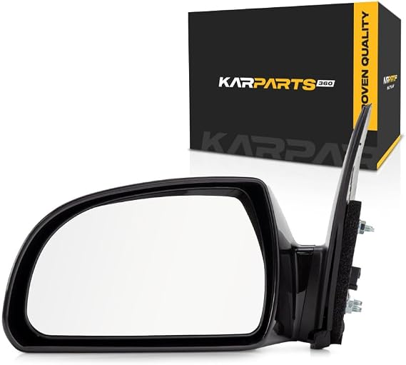 For Hyundai Sonata 2007 2008 2009 2010 Door Mirror Driver Side | Power | Heated | Paint To Match | Replacement For 876103K900 | HY1320149