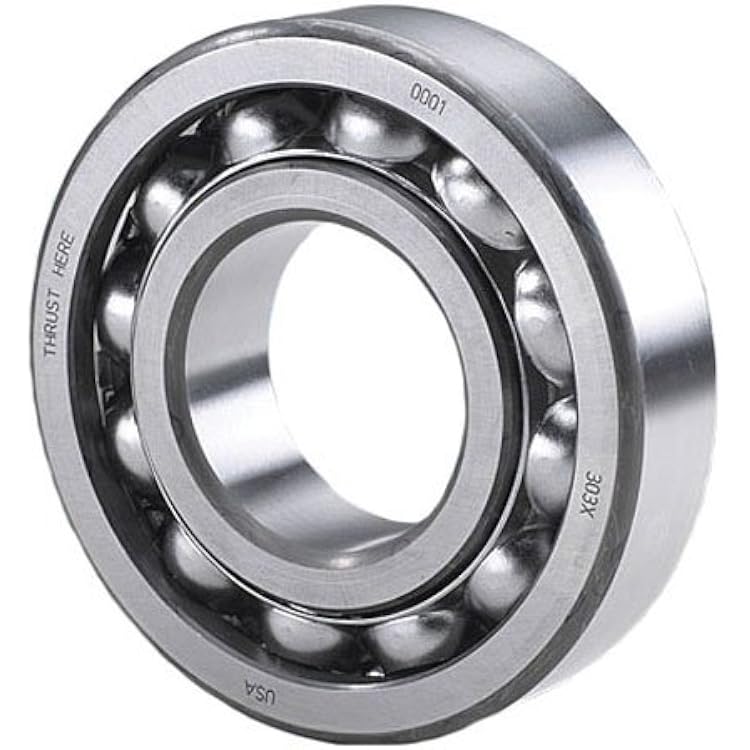 R4ZZ RadialDeep Groove Ball Bearing - Round Bore, 0.2500 in ID, 0.6250 in OD, 0.1960 in Width, Double Sealed, C0 Internal Clearance
