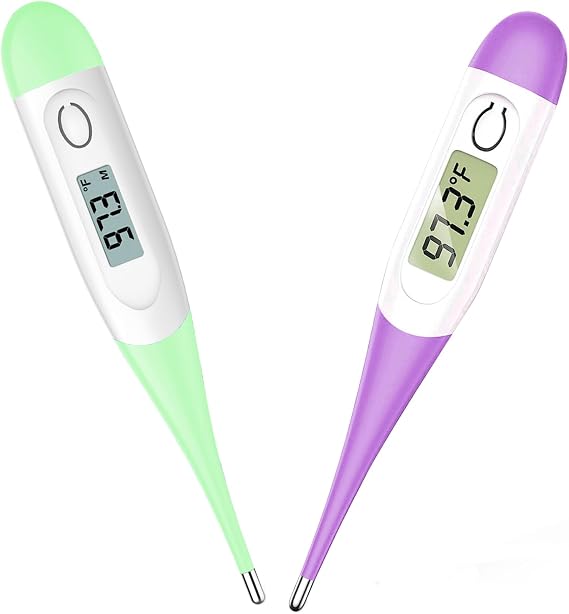 Bundle of Rectal Thermometers, Digital Thermometer for Fever