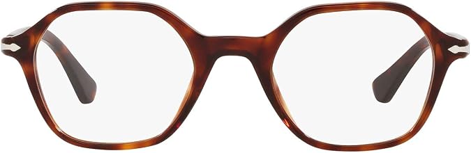 Persol Unisex Po3254v Square Prescription Eyewear Frames