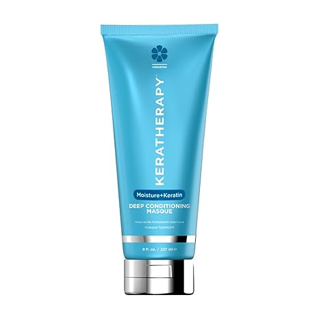 Keratherapy Keratin Infused Deep Conditioning Masque, 8 fl. oz., 237 ml - Moisturizing & Hydrating Hair Treatment with Kerabond, Jojoba, Nettle Root Extract, Wheat Oil, Persian Walnut