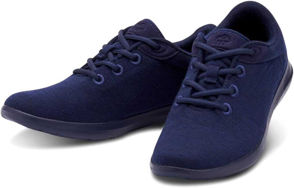 Merinos Mens Lace Up Fashion Sneaker, Laced Casual Shoe Made from Wool, All Natural Materials, Lightweight and Durable Tennis Shoes