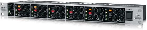 Behringer HA6000 6-Channel High-Power Headphone Mixing and Distribution Amplifier | For Professional Stage and Studio Applications