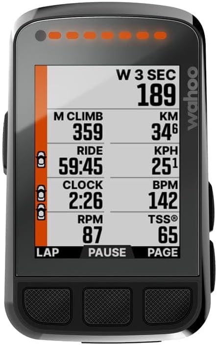Wahoo ELEMNT Bolt GPS CyclingBike Computer,Black