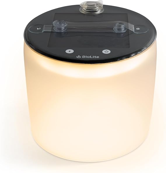 BioLite Luci Charge 360 Camping Lantern, Solar, USB-C, Rechargeable | Inflatable Design, Compact, Ultra-Lightweight, Delivers Up to 110 Hours of Bright, Reliable Illumination