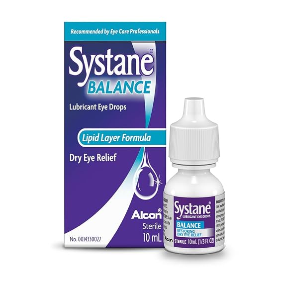 Systane Gel Drops Lubricant Thicker Eye Gel, Anytime Protection, .33-FL OZ (1 Pack)