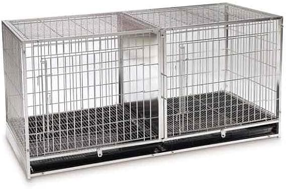 ProSelect Stainless Steel Modular Cage with Plastic Tray