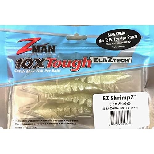 Zman EZ ShrimpZ Slam Shady 3.5 4-Pk