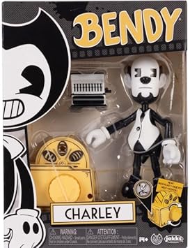 Bendy and The Ink Machine 5-Inch Charley Action Figure from Jakks Pacific's Wave 4