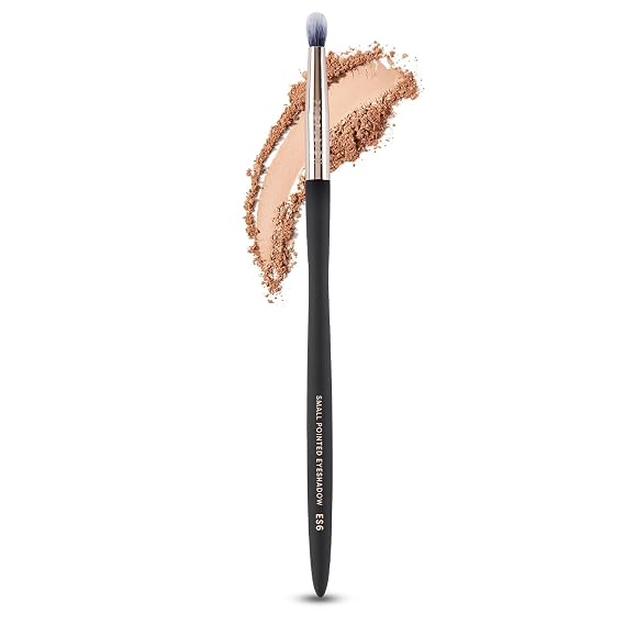 Profusion Cosmetics Small Pointed Eyeshadow Brush Soft Synthetic Bristles for Detailed Application, Flawless Blending & Comfortable Grip Handle