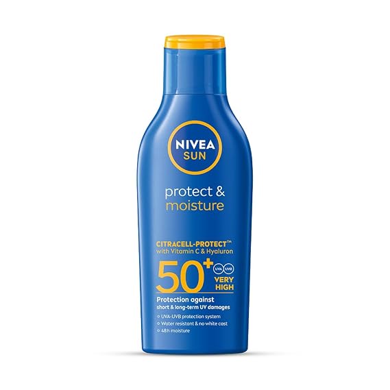 Nivea Moisturizing Sun Lotion SPF 50 |4.2 fl oz