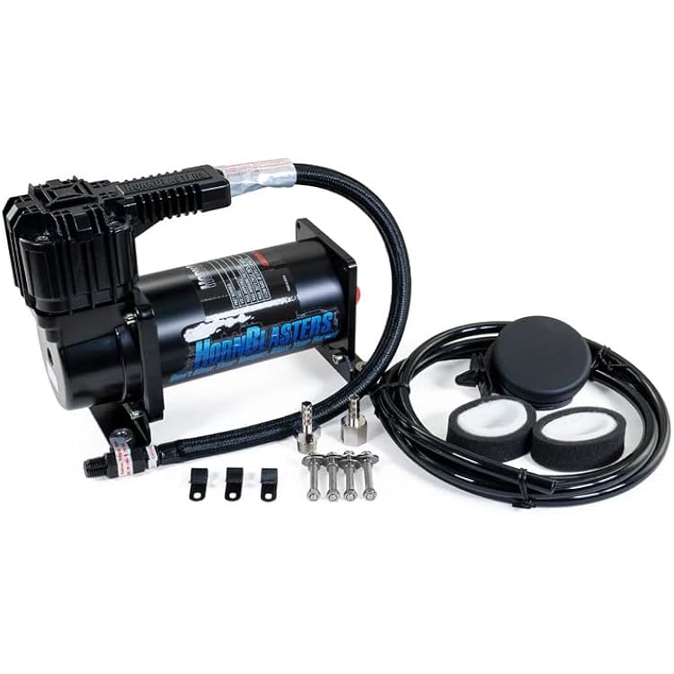 HornBlasters AC-2 Air Compressor - 200 PSI Capable - 18 Amps