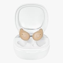 Clarity Pro CIC Rechargeable Hearing Amplifiers for Adults – Discreet Black In-Ear Sound Amplifier with App Customisation, Noise Reduction & Charging Case