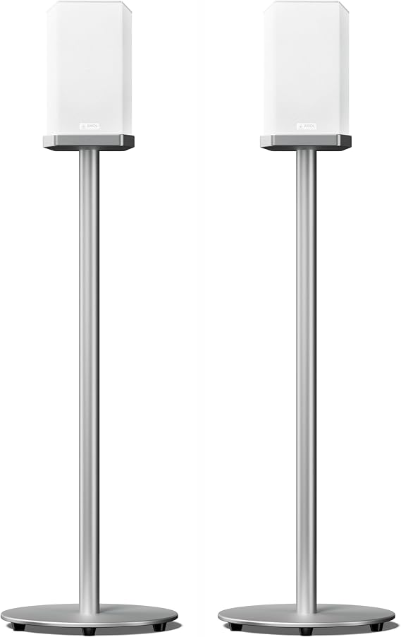 Awol Vision Floor Speaker Stand Pair,31Inch Height Speaker Stand for Home Theater, 8.8LB Capacity Sturdy Metal Audio Mount with Anti-Slip Base, Only Compatible with AWOL Vision Thunderbeat Speakers