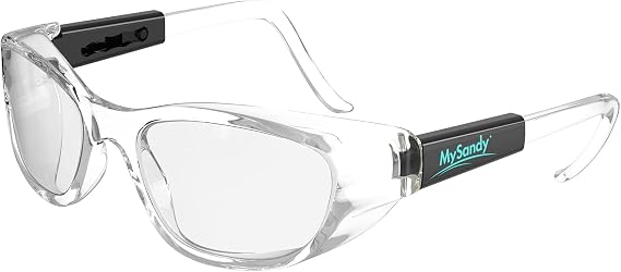 Lab Clear Safety Glasses for Men Women for Computer Eye Strain anti fog non prescription glasses