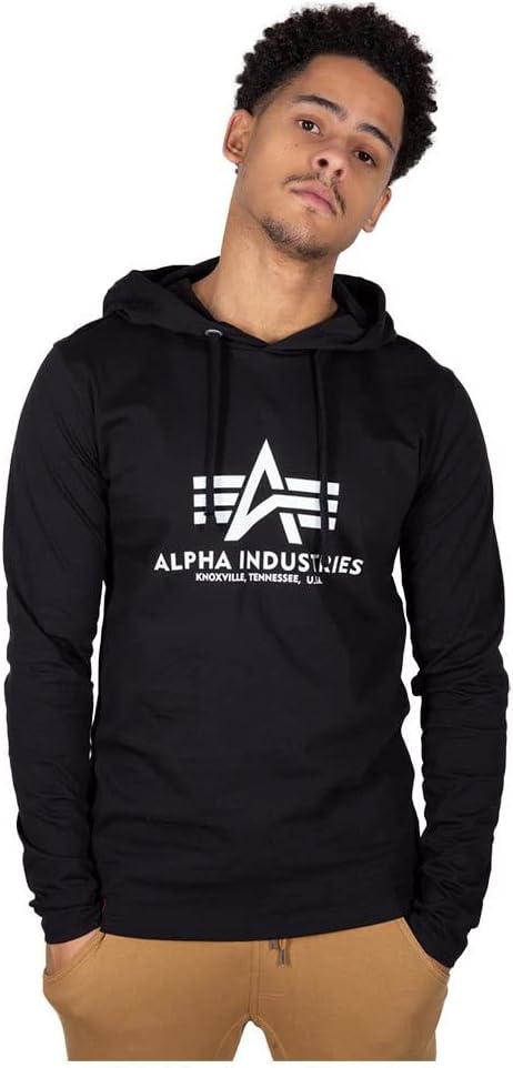 ALPHA INDUSTRIES Men's Basic Hoody Opaque