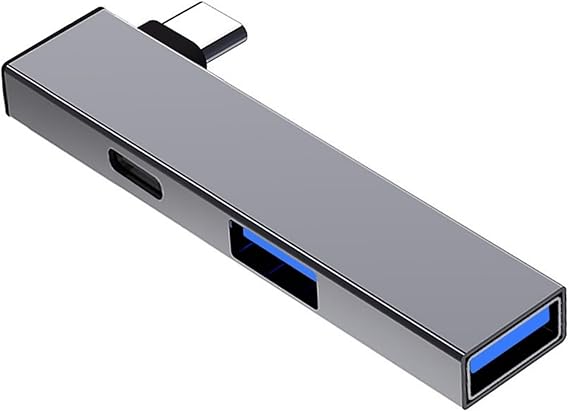 4 In 1 USB C Hubs With USB3.0 USB2.0Port Type C To Type C+2USB Adapter USB Splitter 5Gbps USB C Data Port 480Mbps USB2.0