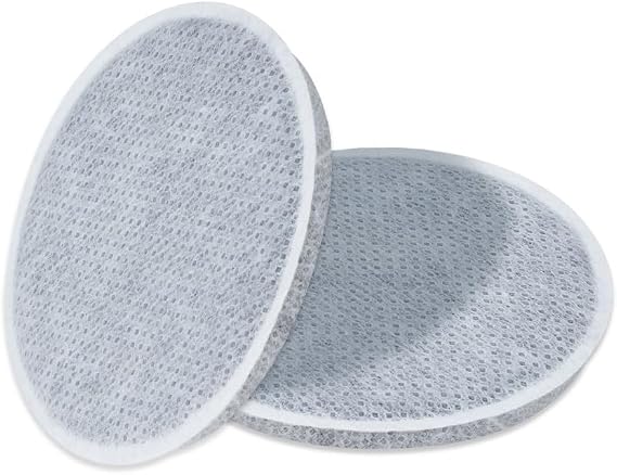 Disc Water Filter Replacement for Brita Fill and Go Water Filter Bottles Carafes,Reduce Chlorine, Microparticles and Other Impurities(Pack of 2)