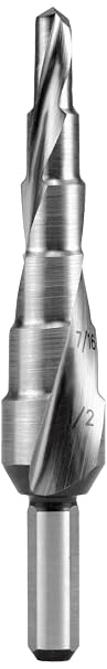 RUKO 101701E Step Drill, HSS-Co5, Size 1