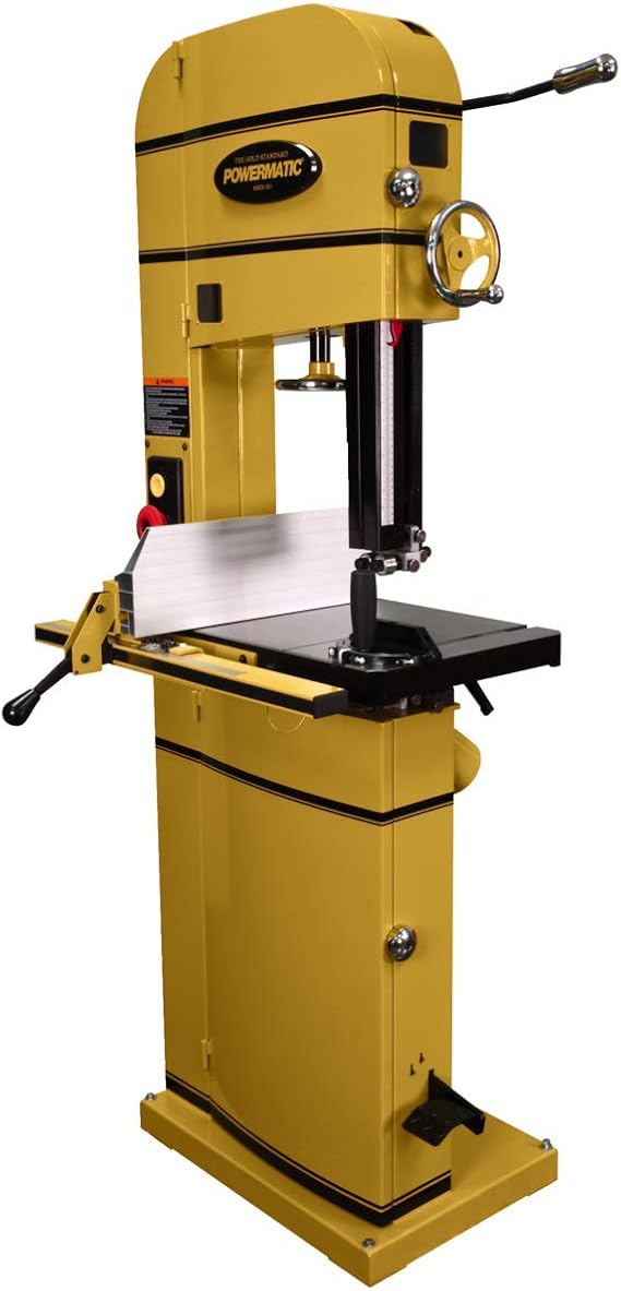 Powermatic 15-Inch Woodworking Bandsaw, 3 HP, 230V 1Ph (PM1500)