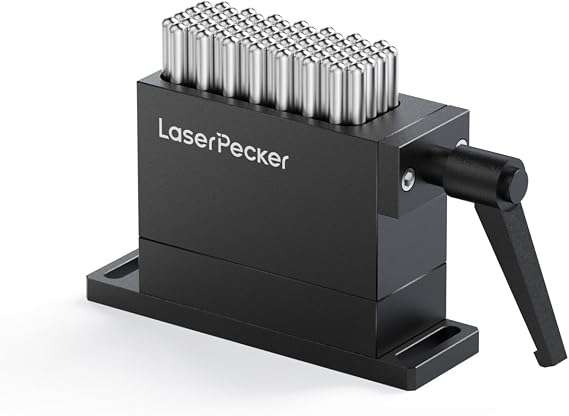 LaserPecker Flexible Fixture for LX2 Engraver, Heavy-Duty 200kg Load, Adjustable Steel Pins, Quick Lock & Reposition, Ideal for Irregular/Large Objects