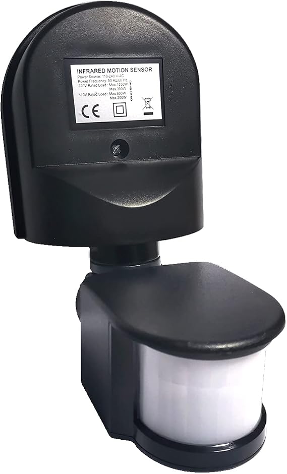 Waterproof Wall Mounted 1200W Light Motion Infrared Sensor Switch