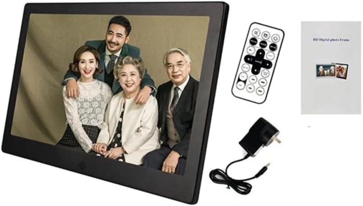 Kingboss Digital Photo Frame Tft LCD 10'' Screen - Remote Control (10inch)