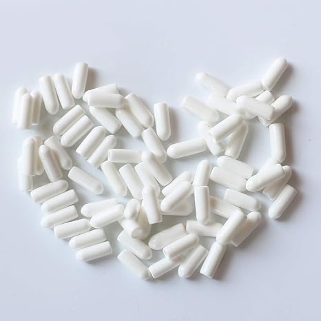 YEJI 50 Pcs #8 White Screw Thread Protectors