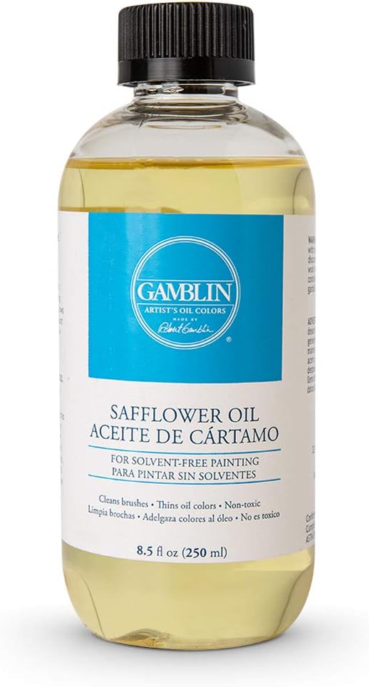 Gamblin Safflower Oil 8.5 oz Bottle