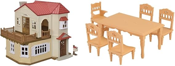 Japan Toy Award 2022 Character Toy Division Excellence Award Sylvanian Family, Ha, 51 & Sylvanian Family, Dining Table Set, Ca-421 Purchase Set