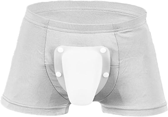 Circumcision Underwear for Men, Post-Surgery Protective Boxer Briefs with Ventilation Holes, Comfort Recovery
