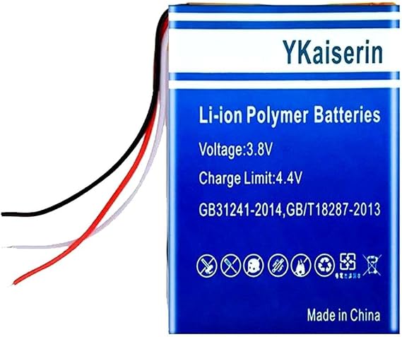 2100mAh Super Capacity Mp4 Player Battery Compatible for Sony Walkman NW-A35 NW-A45 NW-A46 NW-A47 NW-A55 NW-A56 NW-A57 NW-A105 NW-A106 NW-A107 MP4 High-Durability LIS1623HNPC,with Full Tool Kits