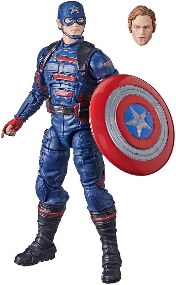 Hasbro Marvel Legends Series Captain America: John F. Walker, Multicolor (F02245L1)