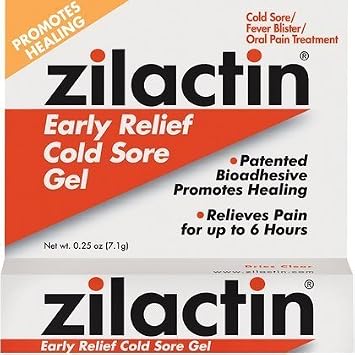 Zilactin Cold Sore Gel by Zilactin