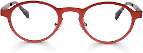 eyebobs - Hard Wear | Round Reading Glasses for Narrow Faces