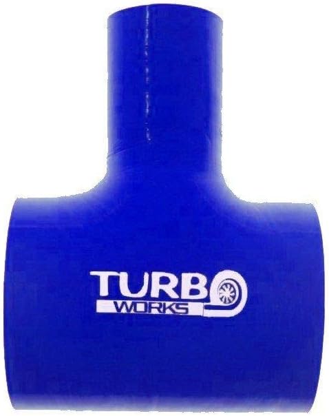 V-maxzone M-2674 T Piece Hose Blowoff Turboworks Blue 51-9mm