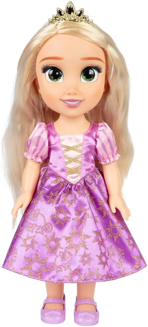 Disney Princess Rapunzel Doll - Singing Friend Rapunzel & Pascal - Sings 'I See The Light' and Talks!, 35cm/13.78''