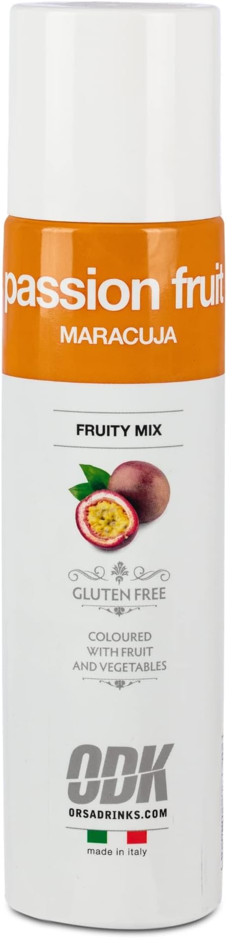ODK Passion Fruit Puree 750ml - Fruit Puree for Cocktails in a Squeeze Bottle by ODK