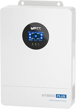 WattCycle 12000W 48V All-in-One Solar Inverter, Split Phase 120/240V, 18kW Dual MPPT, 72kW Parallel Ready