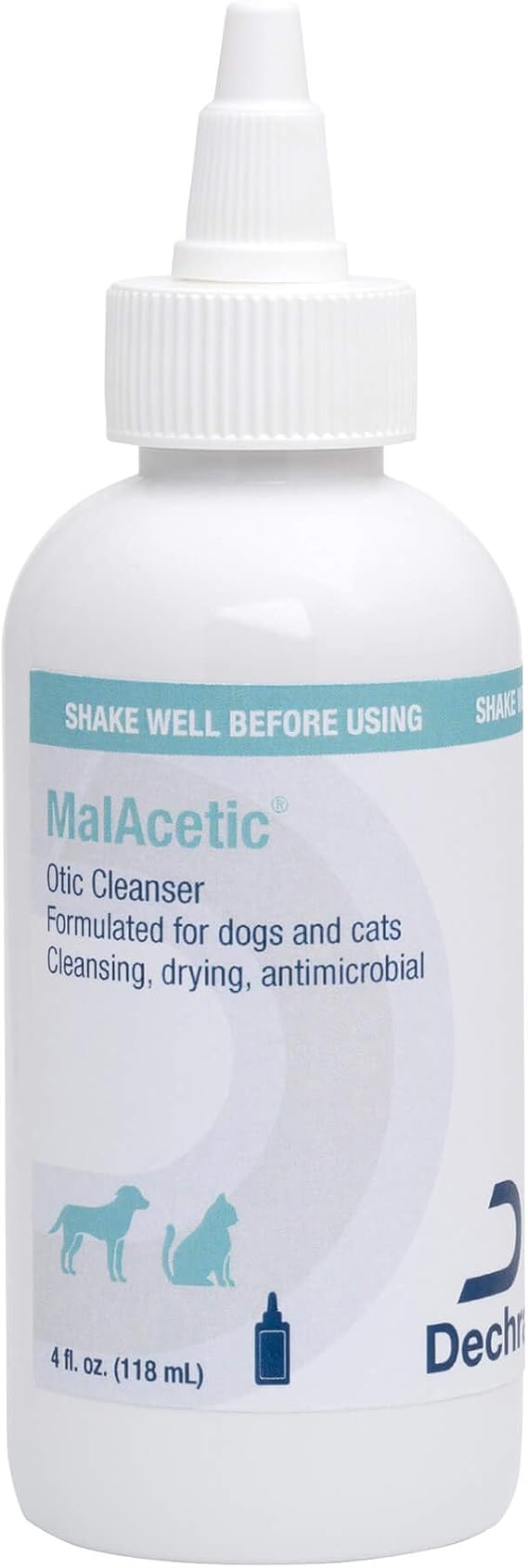 MalAcetic Otic Cleanser for Dogs and Cats, 4 oz
