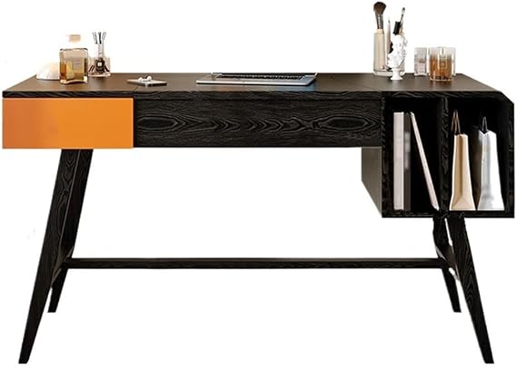 Vanity Desk 35.43" Classic Wood Makeup Vanity with Flip-top Mirror, Dressing Table with Drawers and Storage Space, Vanity Makeup Desk for Bedroom Dressing Table