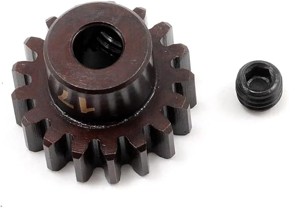 TEKNO RC LLC M5 Pinion Gear 17t MOD1 5mm bore M5 Set Screw TKR4177 Gears & Differentials