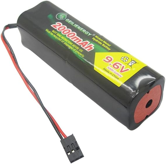 9.6v 2000mAh NiMH Battery Pack with Hitec Connector Square Futaba NT8S600B Transmiter for RC Cars Airplanes Heli Sailplanes