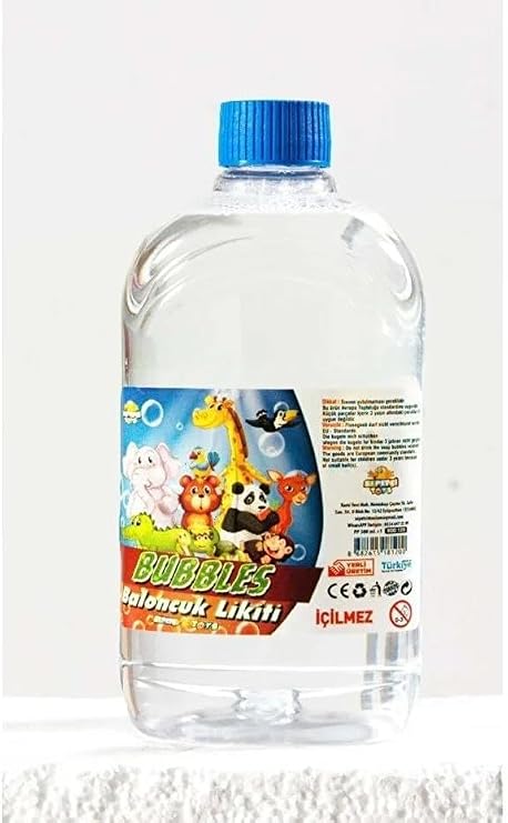 500 Ml Kaliteli Baloncuk Sıvısı Likidi Köpük Tabancaları İçin