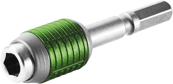 Festool 205097 Centrotec Quick Change Bit Holder BHS 60 CE | Fast tool change via CENTROTEC interface - lockable bit retention for secure screwdriving