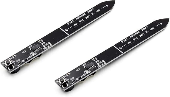Treedix 2pcs Soil Moisture Sensor Plant Watering Alarm Humidity Moisture Sensor Compatible with Arduino