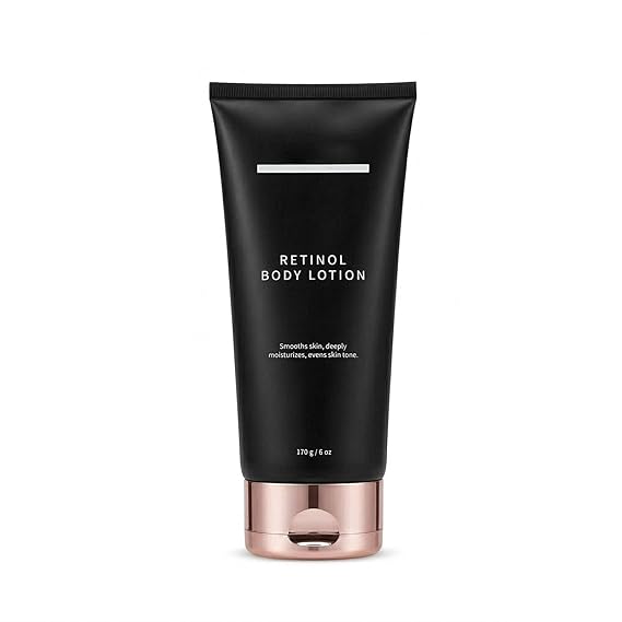 Retinol Body Lotion, Firming Body Cream for Crepey Skin, Moisturizing Retinol Lotion for Neck & All Body Skin