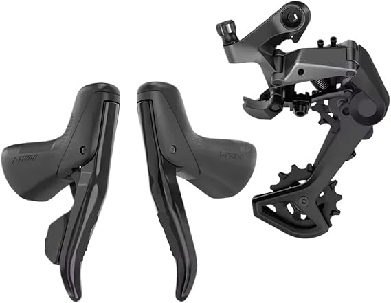 Compatible for LTWOO GR9, 1x11 Speed Road Groupset, Rear Derailleur with L/R Shifter for Gravel Cyclo-Cross Bike